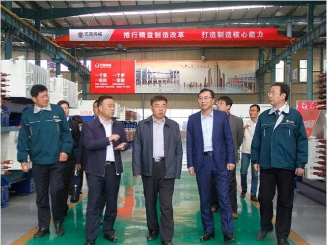 區(qū)委常委、區(qū)紀委書記、區(qū)監(jiān)委主任王慶峰調(diào)研天意機械